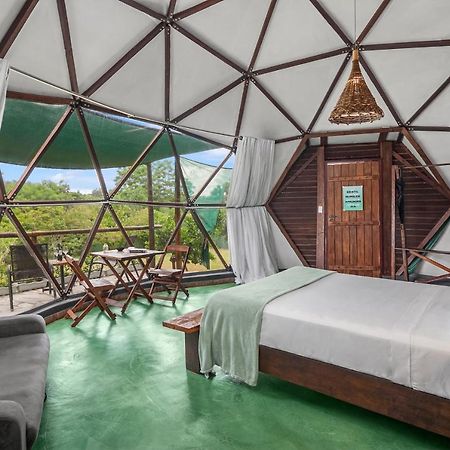 Glamping Serra Da Canastra - Casinha De Hortela - Domo Embauba Delfinopolis Bagian luar foto