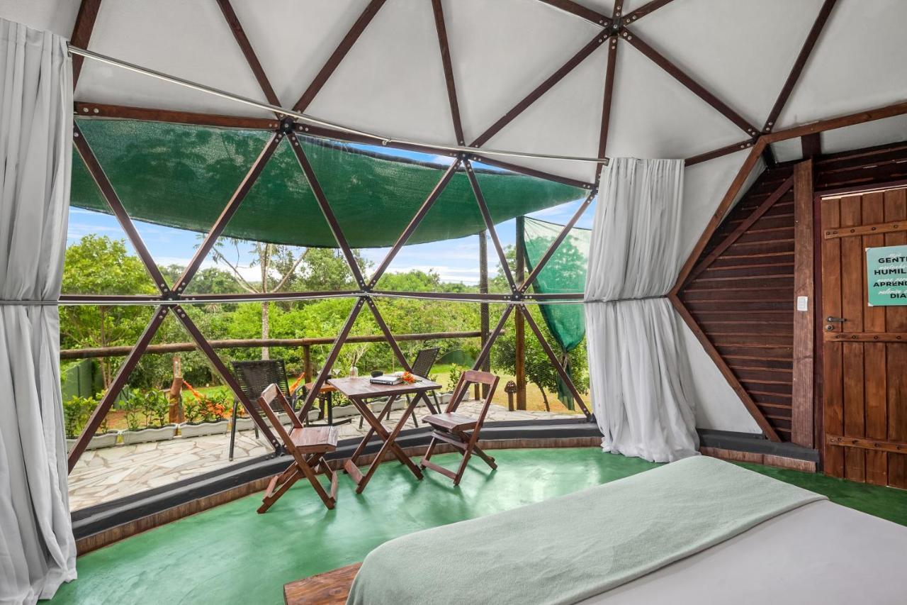 Glamping Serra Da Canastra - Casinha De Hortela - Domo Embauba Delfinopolis Bagian luar foto